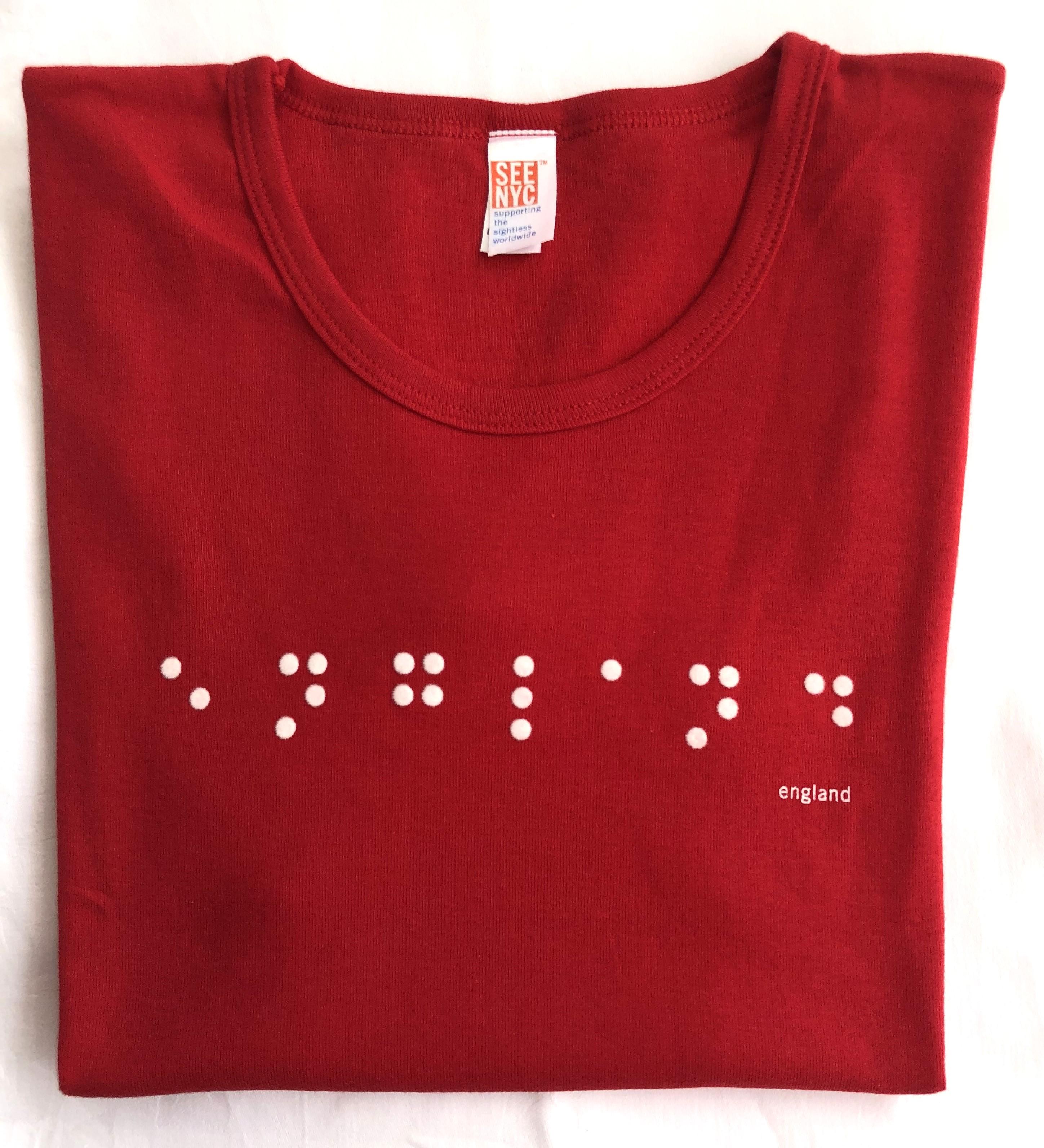 Adult Braille T-Shirts