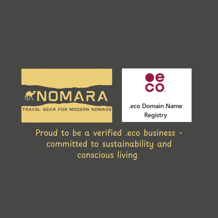 Nomara .eco certified logo – verified sustainable and eco-friendly business