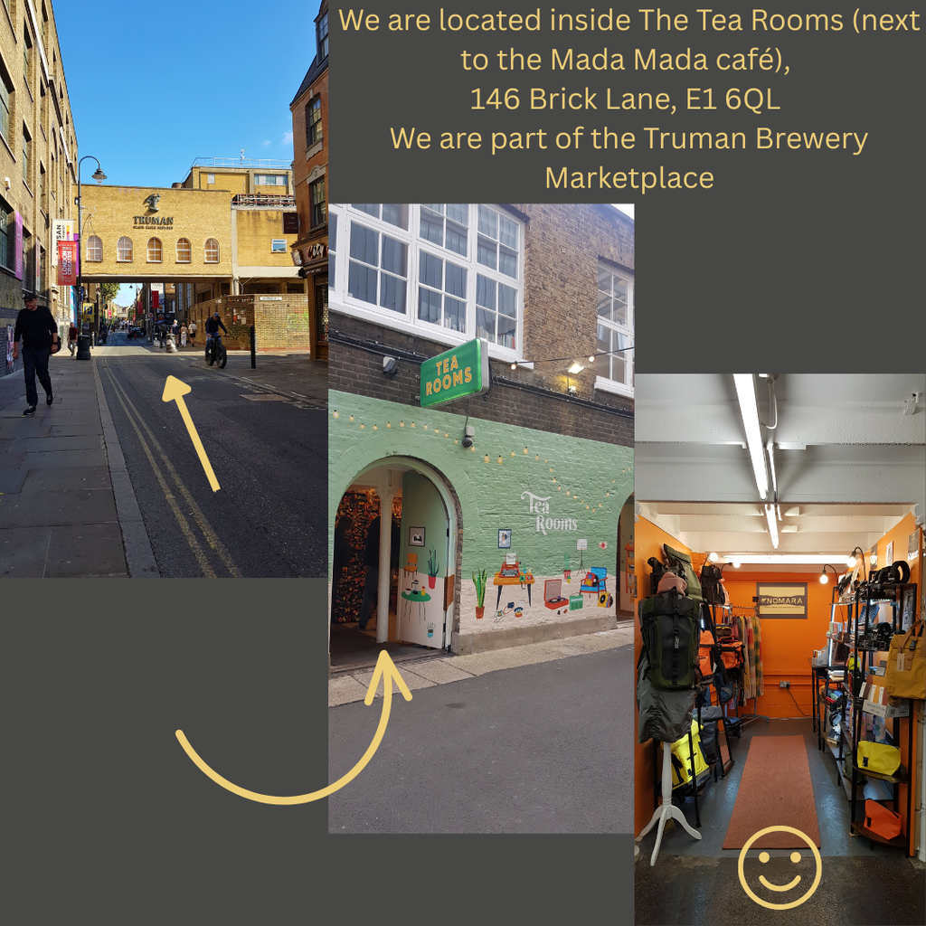 Our store location in Brick Lane London