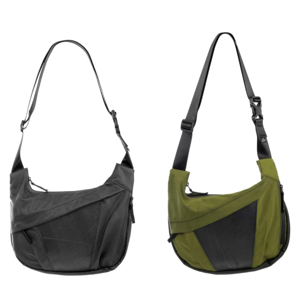 Upcycled Crossbody Sling Hobo Bag