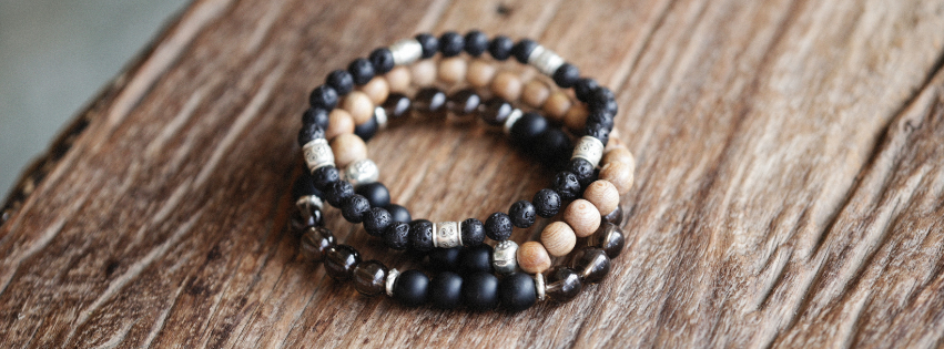 Bijoux, bracelets, cuivre, pierres, minéraux