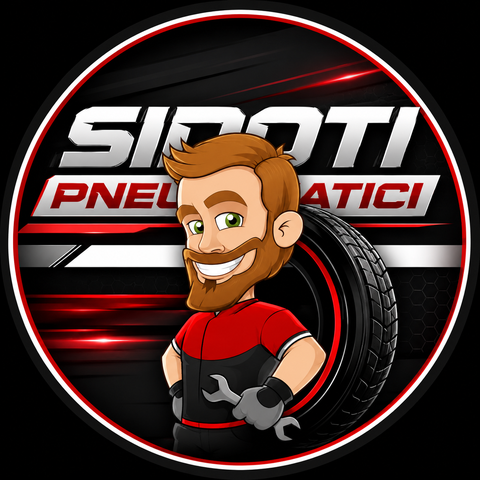 Logo di Sidoti Pneumatici, officina gommista specializzata in cambio gomme e pneumatici a Milazzo.