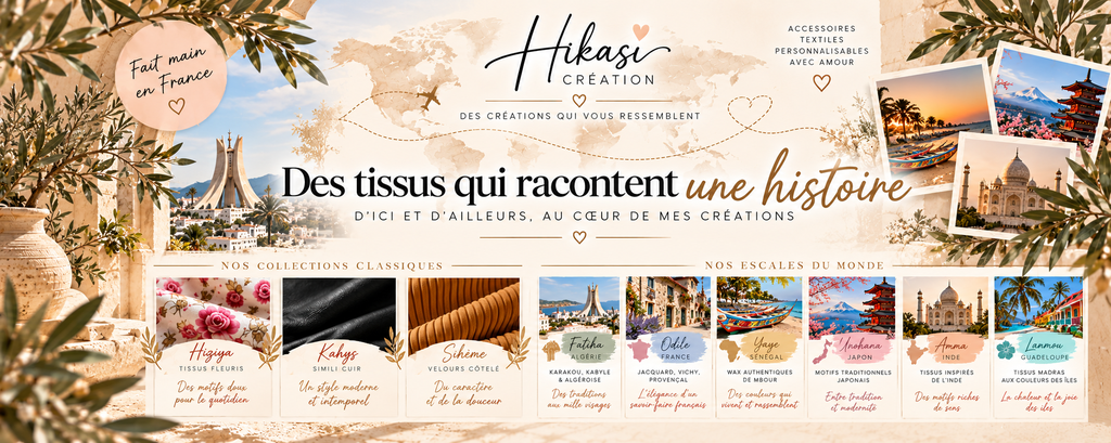 Tissus Wac du Sénégal - Dakar et Mbour / Hikasi création