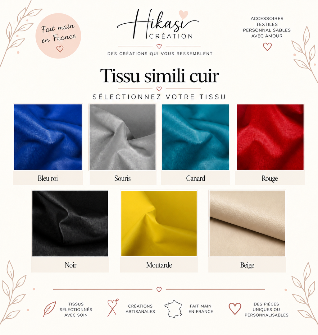 Tissuthèque simili cuir