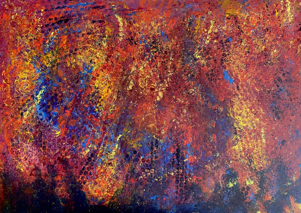 Theo-Intuitive, prophetic art, worship art