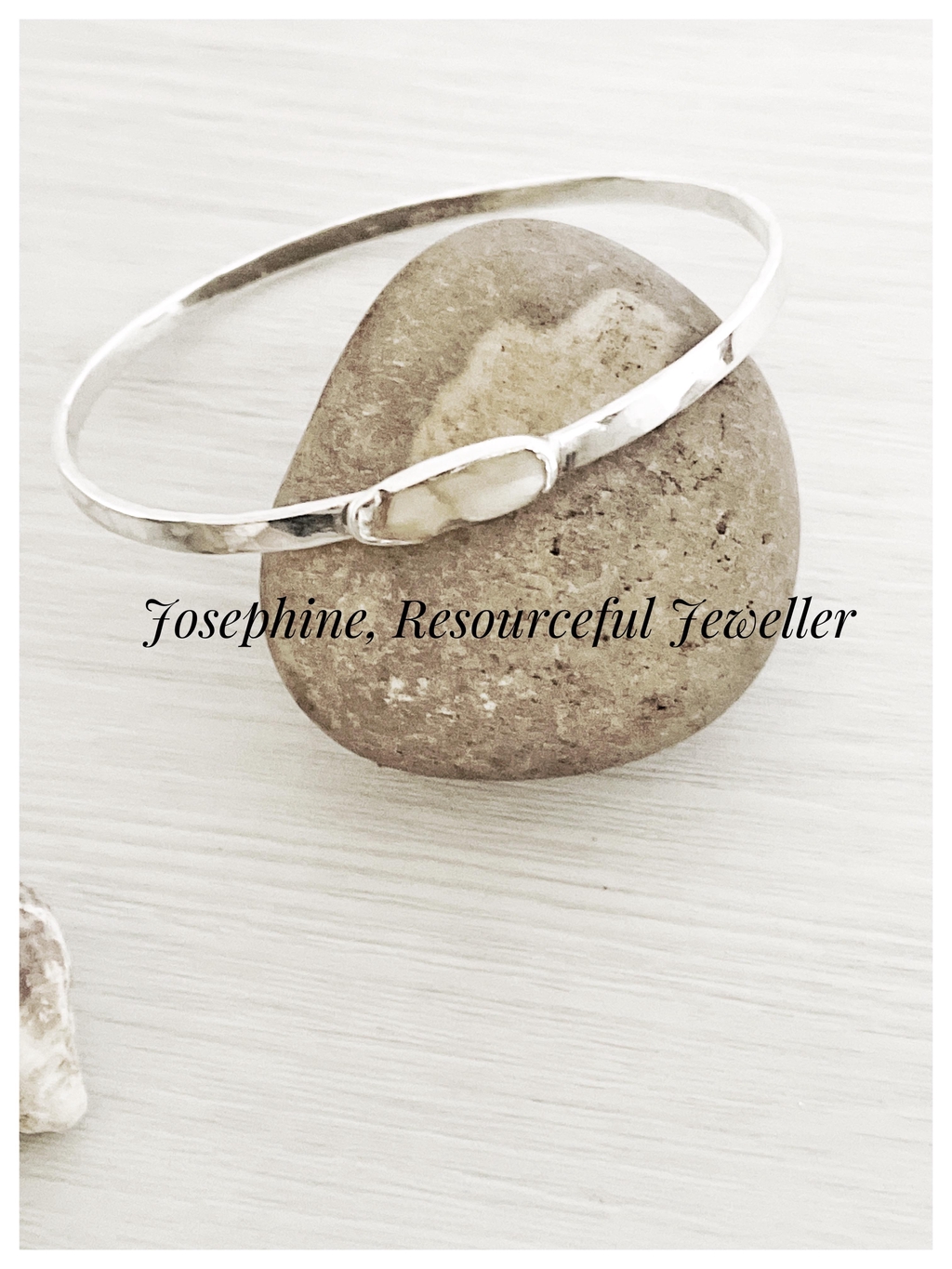 From simple silver to precious gemstones or precious beach finds browse my bangles and bracelets.