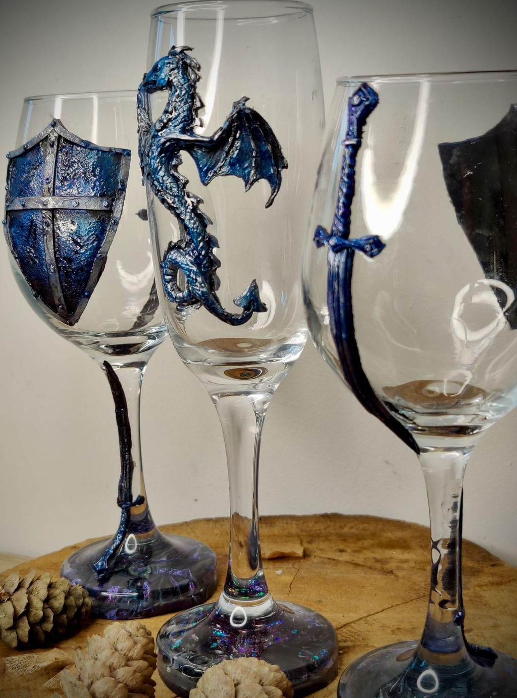 Verres à bulles et à vin Fantasy & Mystique insolites