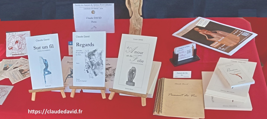 Claude DAVID : Poésie et Sculpture 