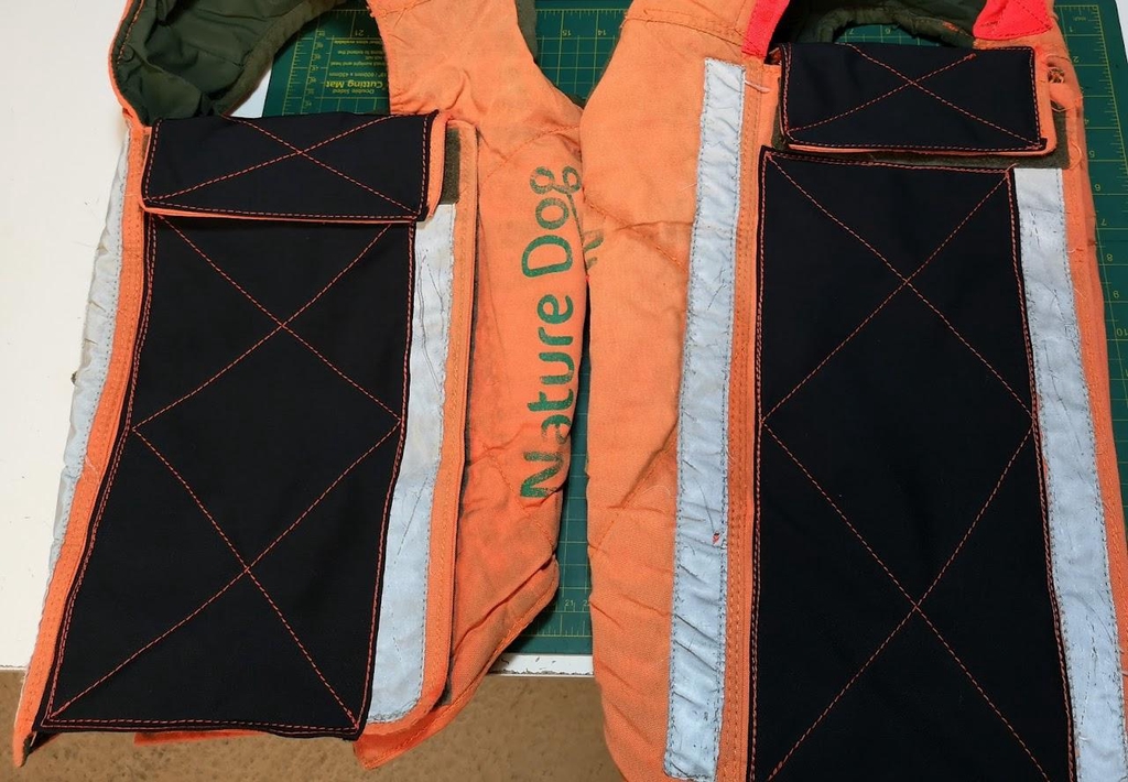 Entretien et réparation gilet de protection chien de chasse