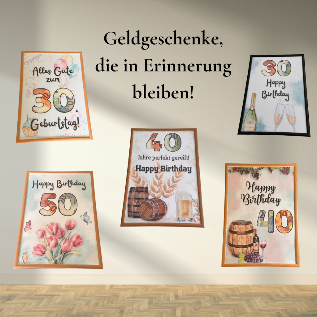 Geldgeschenke, die in Erinnerung bleiben!