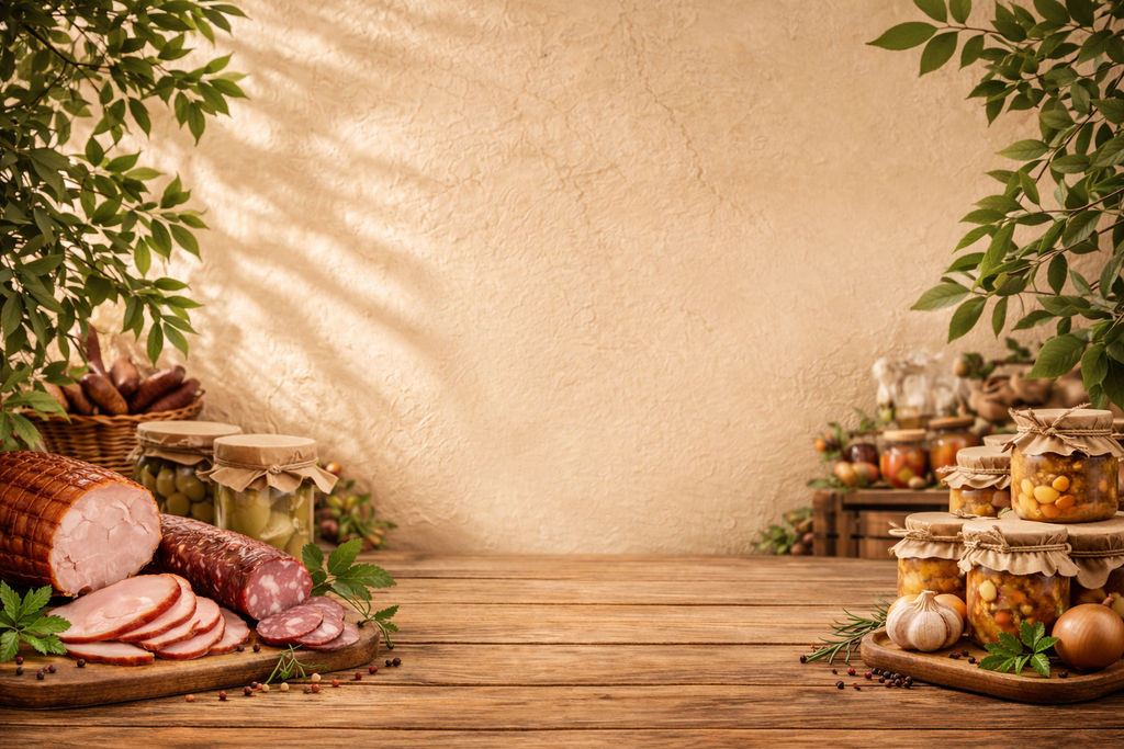 Spiżarnia Staromiejska 
Mała lokalna firmą ze swojskimi wędlinami, wyrobami garmażeryjnymi, wekami.
Dania które przygotowujemy pochodzą od lokalnych dostawców a smak który zamykamy w słoikach pozostaje w pamięci na długo.