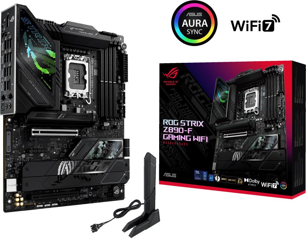 scheda madre ATX per build PC personalizzato Scheda Madre – Asus ROG STRIX Z890-F GAMING WIFI

● DDR5 ad alte frequenze
● VRM robustissimo per CPU top
● Wi-Fi 7 + LAN 2.5Gb
● Estetica premium con illuminazione ROG
