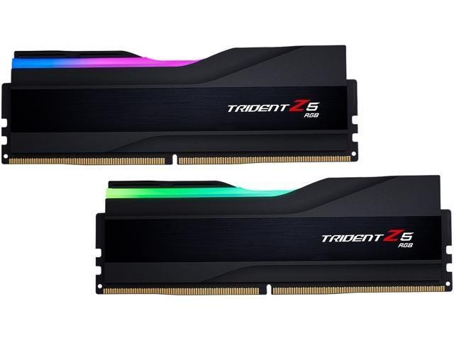 kit RAM DDR4 / DDR5 per PC gaming personalizzato RAM – G.Skill Trident Z5 RGB 32GB DDR5-6400

● Prestazioni eccellenti con timing CL32
● RGB sincronizzabile
● Moduli premium con massima stabilità
● Perfetta per gaming ed editing professionale