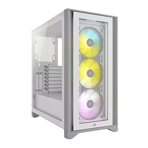 case PC con buon airflow per build personalizzata Case – Corsair iCUE 4000X RGB White

● Estetica premium con RGB integrato
● Airflow ottimizzato
● Vetro temperato frontale e laterale
● Ottimo cable management