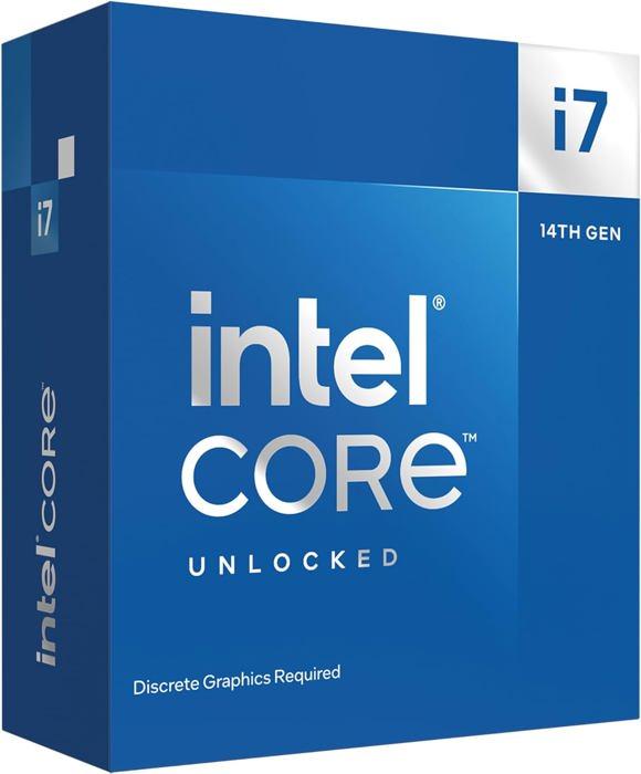 CPU Intel Core installata su scheda madre CPU – Intel Core i7-14700KF