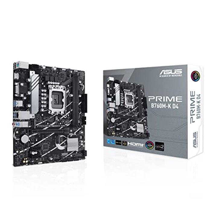 scheda madre ATX per build PC personalizzato Scheda Madre – Asus PRIME B760M-K D4