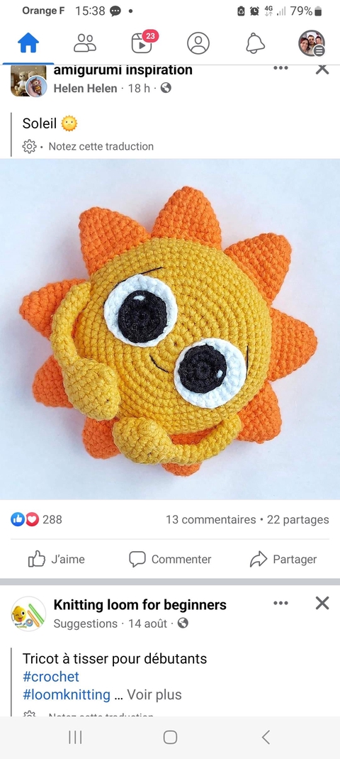 Mes créations au crochet 