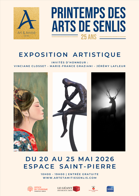 Prochaine exposition : Salon du Printemps des Arts de Senlis. Salon d'artistes peintres et sculpteurs exposés à l'espace Saint Pierre, magnifique ancienne église désacralisée mettant en valeur plusieurs centaines d'œuvres.

Just'in Creation en DEMONSTRATION de fusain pendant le salon, le 23, 24 et 25 mai de 14h à 18h.