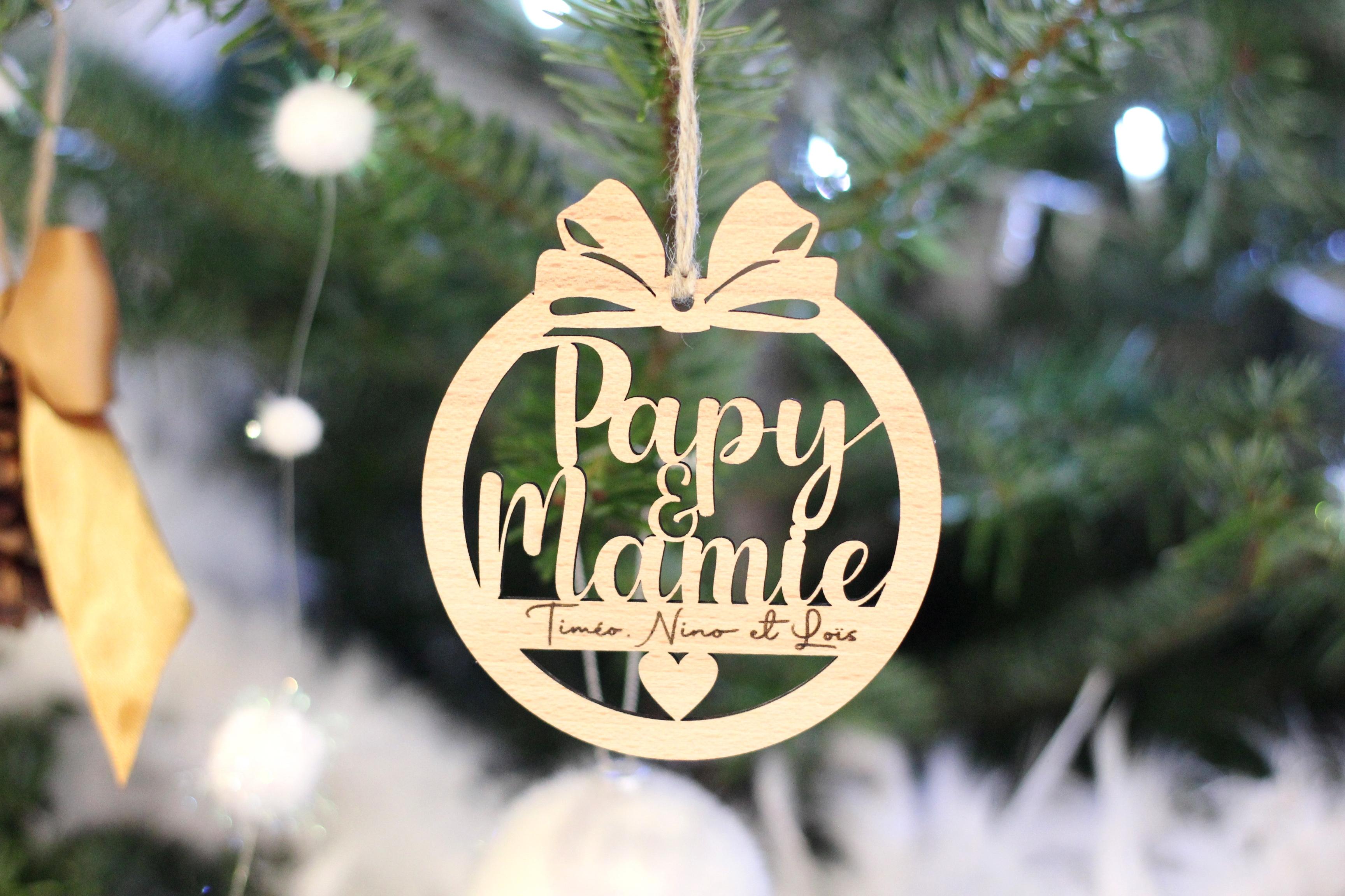 Boules de Noël Personnalisées