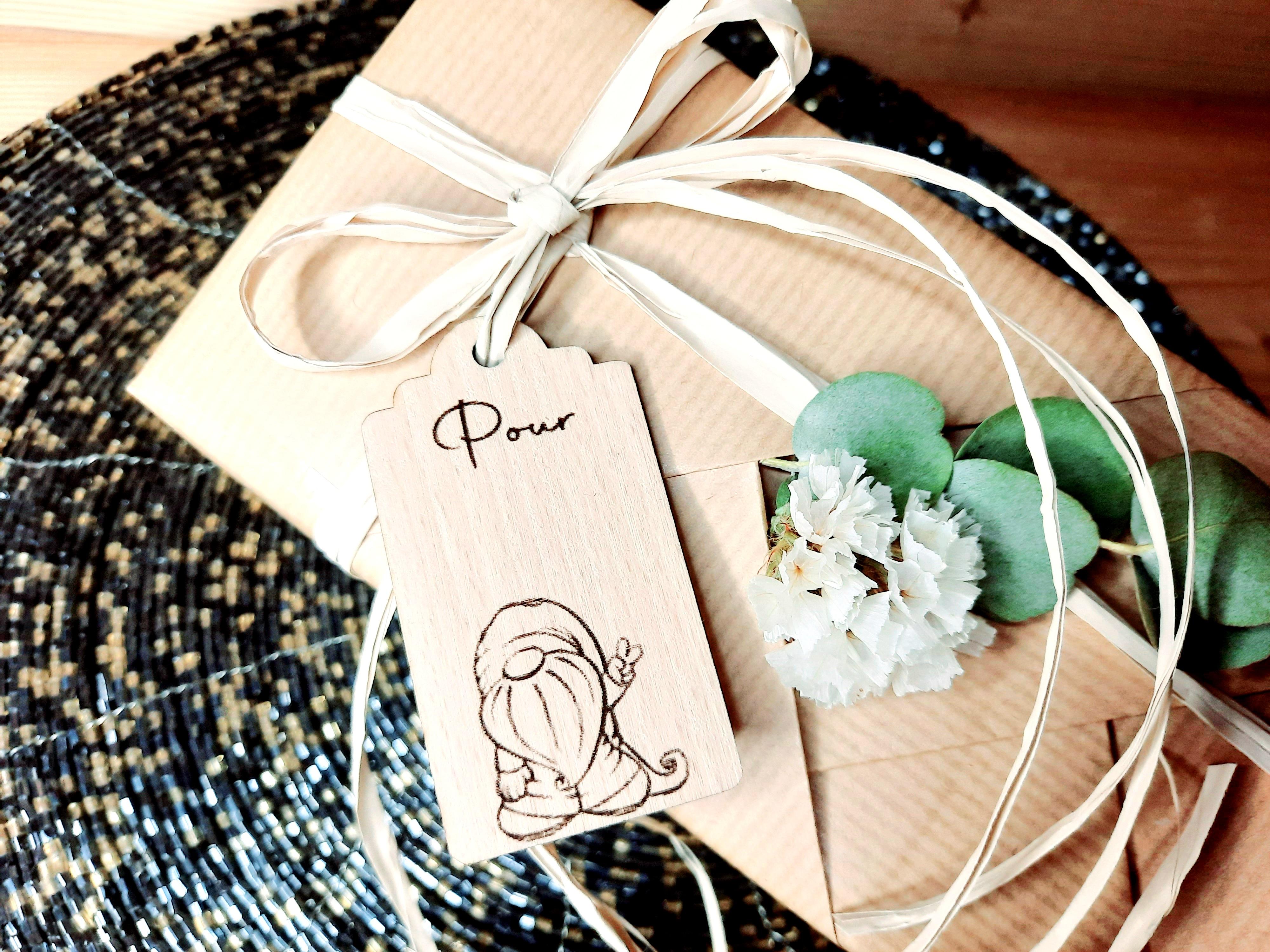 Étiquettes cadeaux