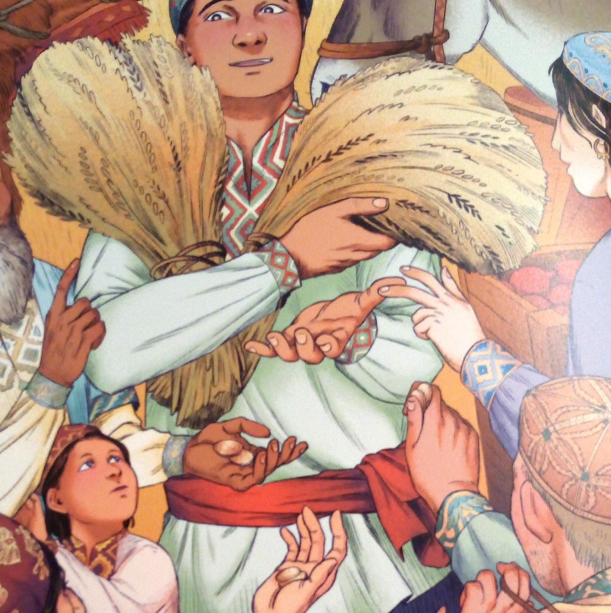 Illustration jeunesse "contes de la Paix"