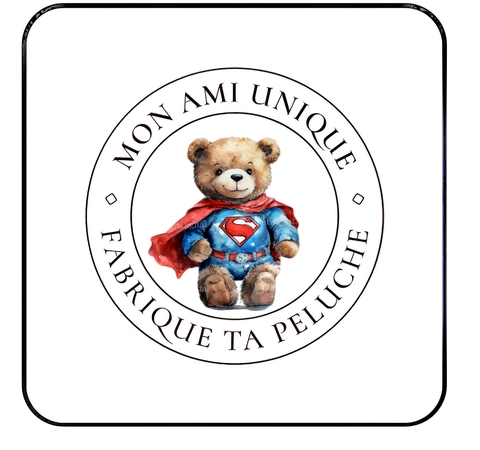 Mon Ami Unique – Kit peluche à fabriquer soi-même | Peluche personnalisée 40cm  & tenues
