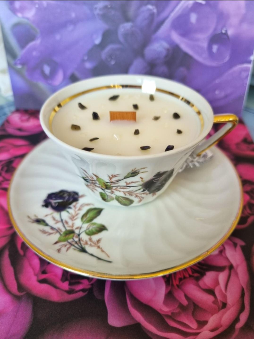 Bougie Tasse Vintage