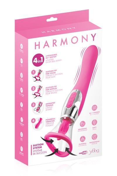 Son nom : Stimulateur clitoridien avec aspiration et Vibromasseur Harmony Fushia
Dรฉcouvrez le nouveau jouet 4 en 1 : stimulateur avec aspiration & vibromasseur โHarmonyโ par Yoba. Le stimulateur multifonction Harmony permet dโun cรดtรฉ une stimulation par aspiration (avec deux embouts diffรฉrents) et une langue vibrante et de lโautre cรดtรฉ, un vibromasseur puissant ร 10 vitesses de vibration. Avec son design pratique et fรฉminin couleur fushia,
Dรฉcouvrez toute la collection Yoba - Composition : Silicone ABS Hypoallergรฉnique - Chargement USB - Longueur : 25cm - Longueur Pรฉnรฉtrante : 12,7cm - Diamรจtre : 3,5cm