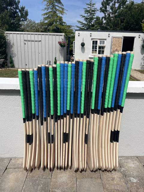 Hand crafted Ash Hurleys produced to the highest quality finish….
