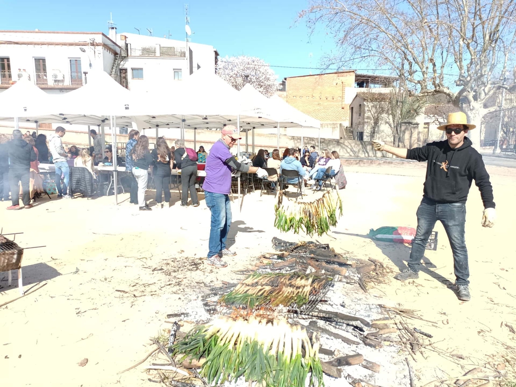 Calçotada popular Sant Antoni de Vilamajor