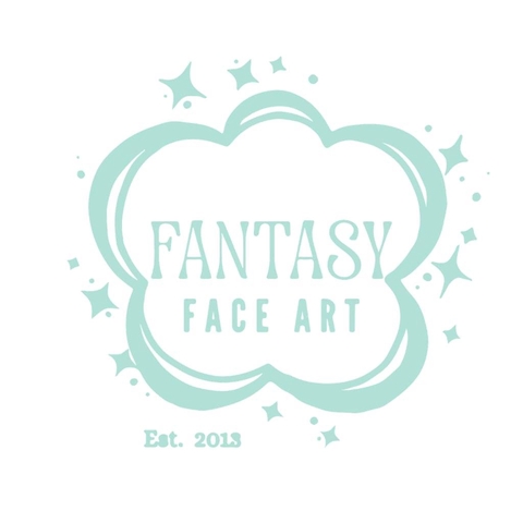 Fantasy Face Art Logo in Green