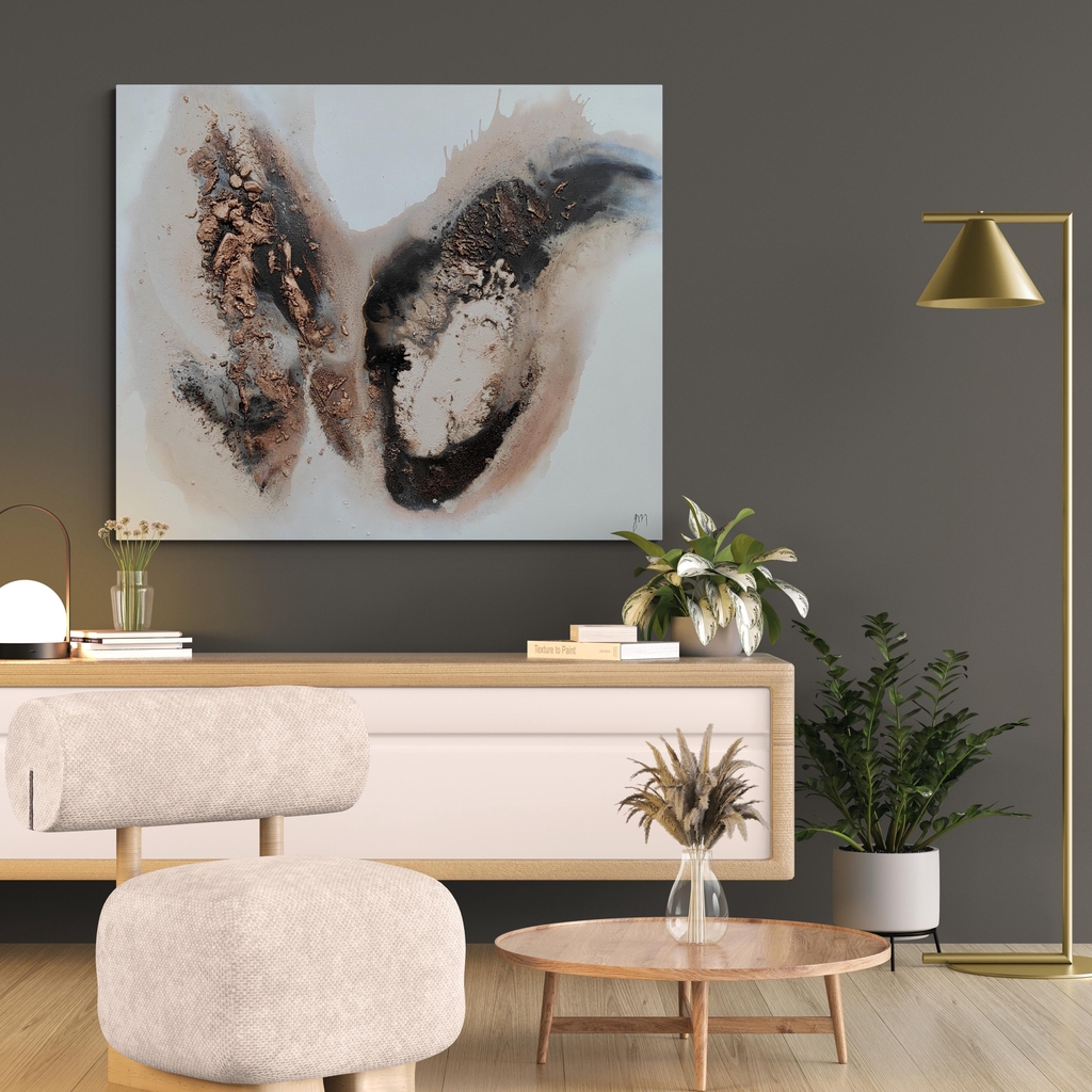 Explore oversized art on canvas