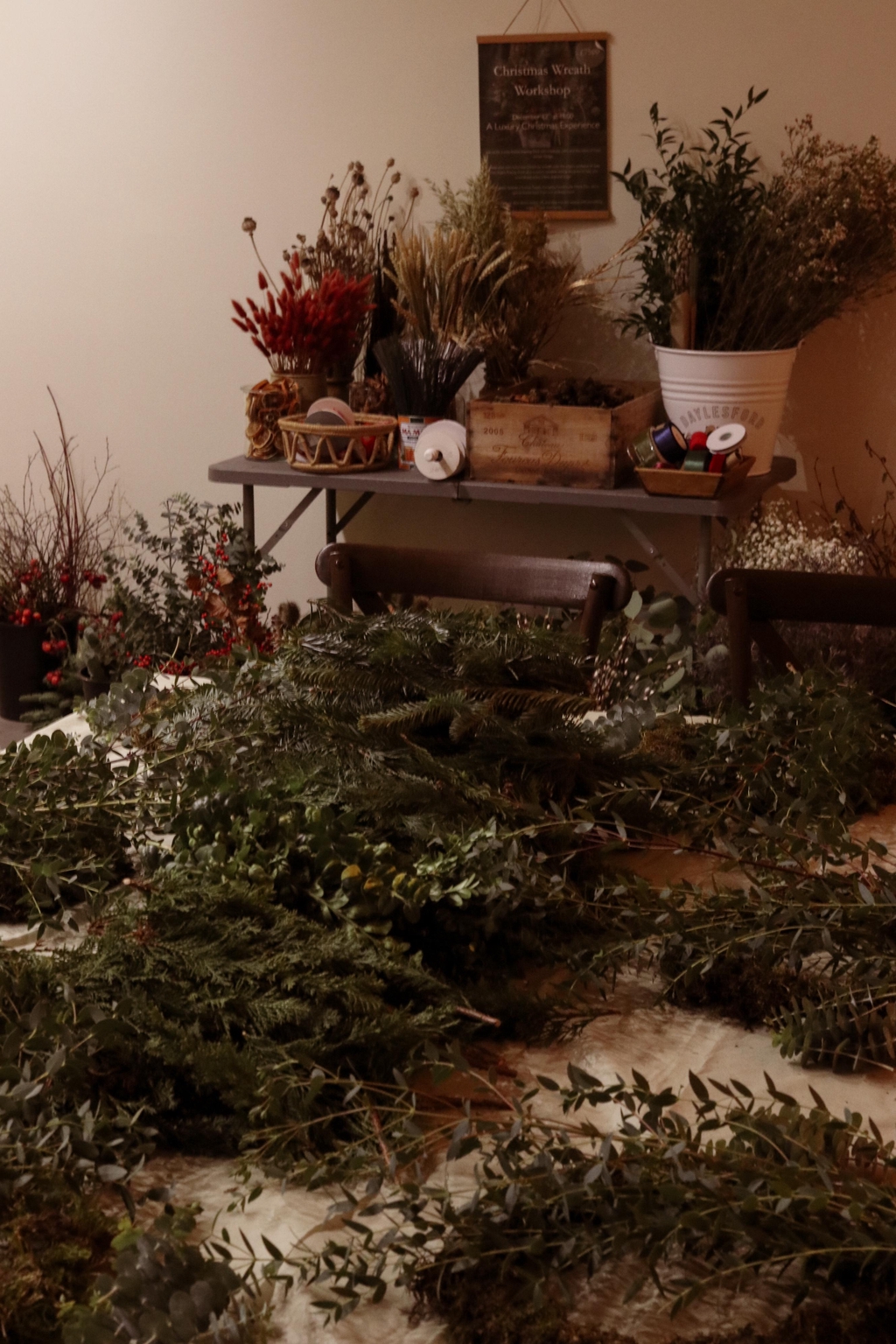 Fresh and Dried flower workshops in Ludlow, UK