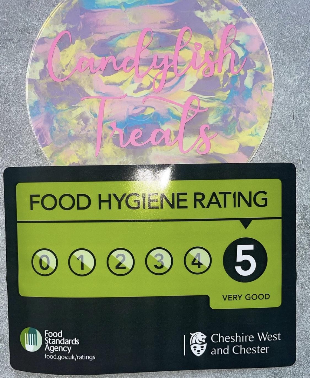 5 * hygiene rating 