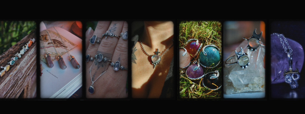 Handmade .925 sterling silver jewellery. Made with colourful semi-precious and precious gemstones 