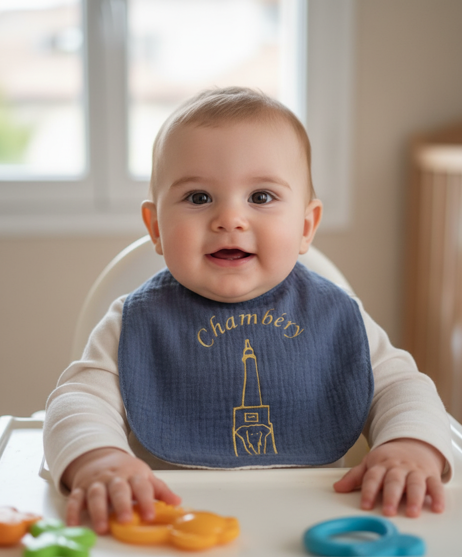 Bavoirs naissance à 6 mois savoie