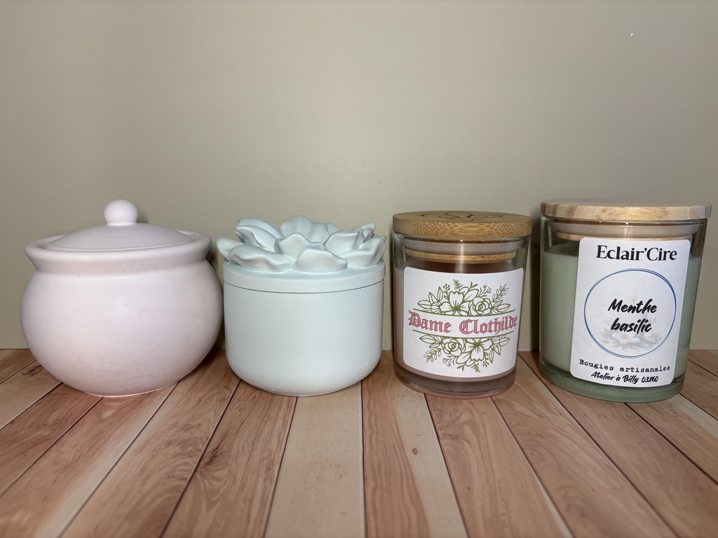 Accessoire bougie, le coupe mèche. Pour une flamme fixe, et une bougie qui dure plus longtemps 