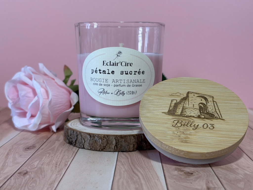 Personnalisation, gravure, senteur rose