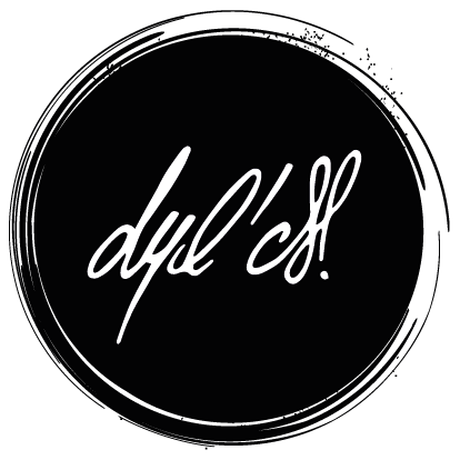 logo dyl'M - illustration noir et blanc