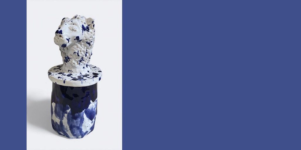 Pot au Lion Bleu de Sèvres