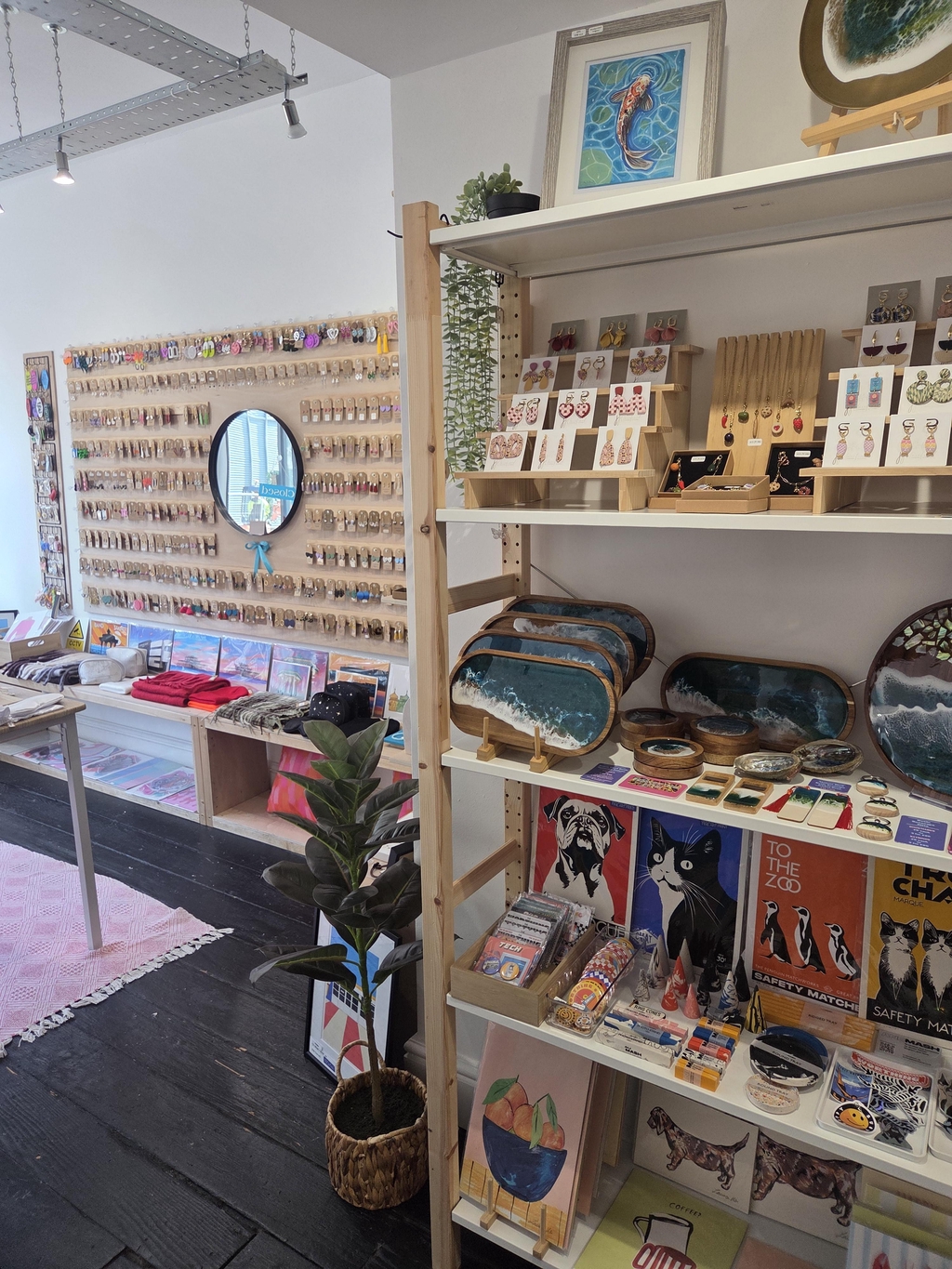 Inside View Of Handmadebyhollyuk & Friends In Worthing Which Is A Curated Handmade Gift Shop