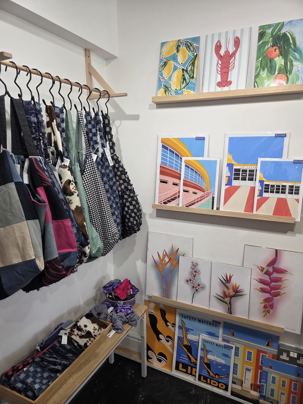 Inside View Of Handmadebyhollyuk & Friends In Worthing Which Is A Curated Handmade Gift Shop
