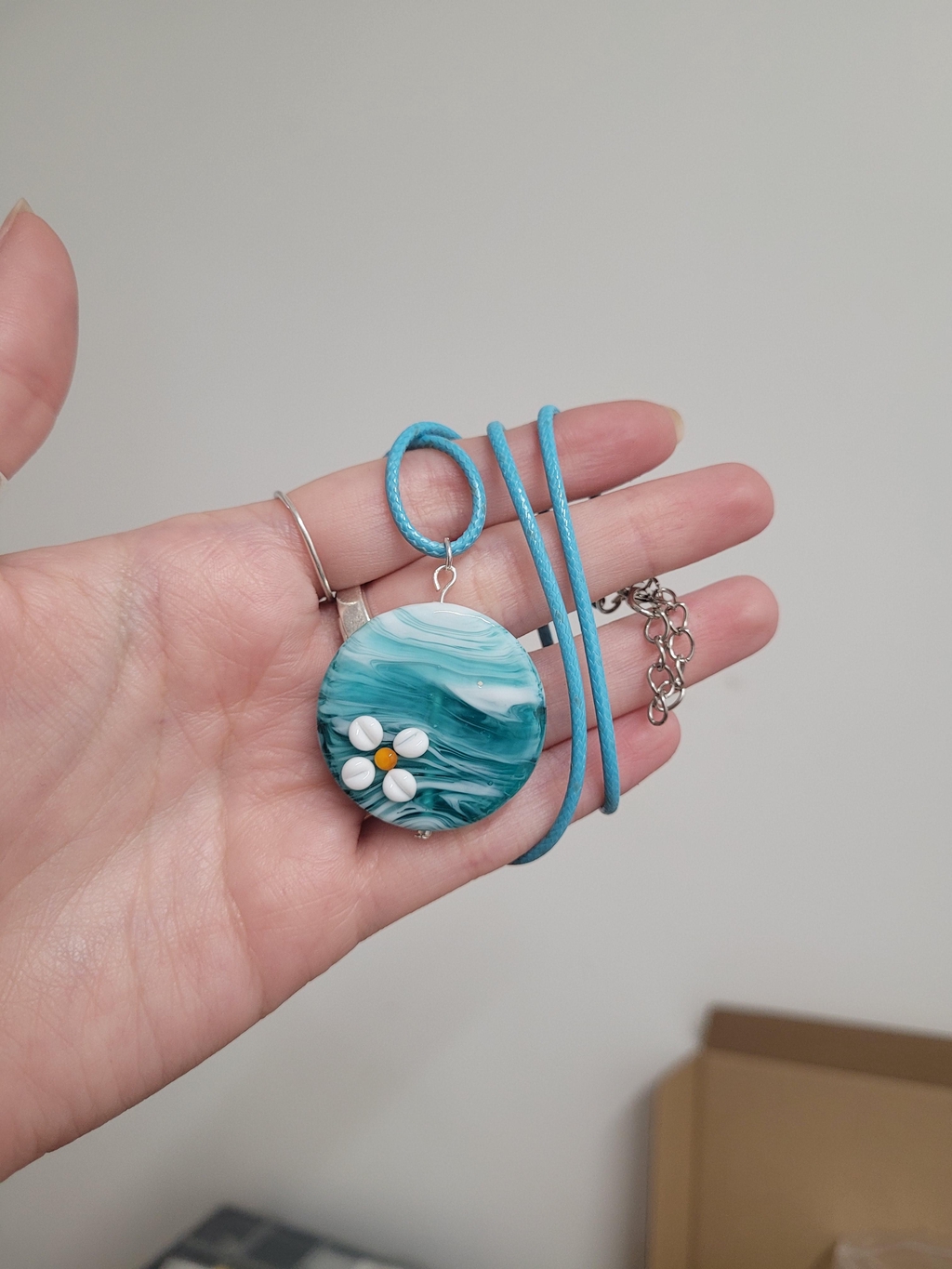 Repaired Necklace In Jewellery Making Studio In Worthing