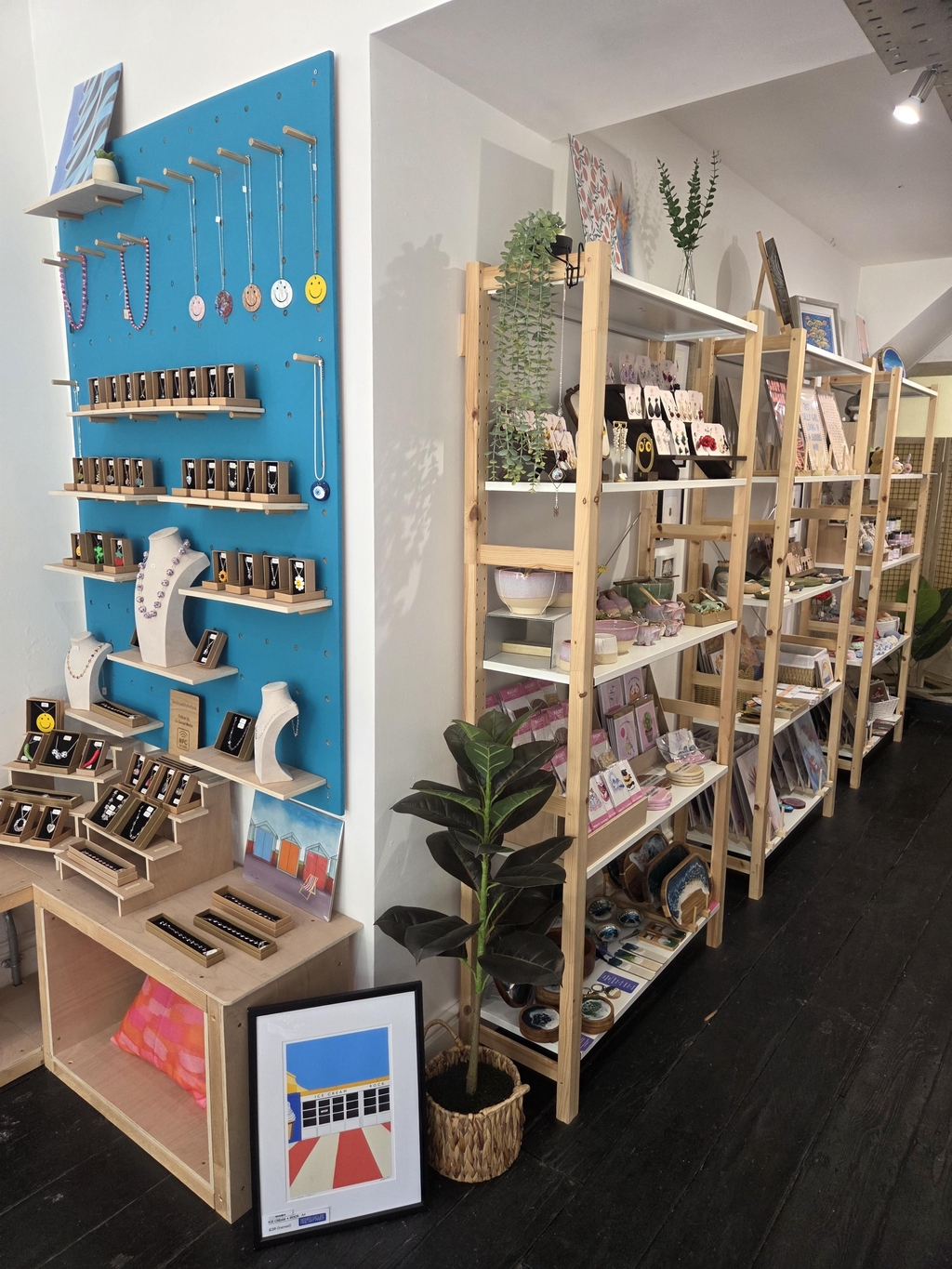 Inside View Of Handmadebyhollyuk & Friends In Worthing Which Is A Curated Handmade Gift Shop