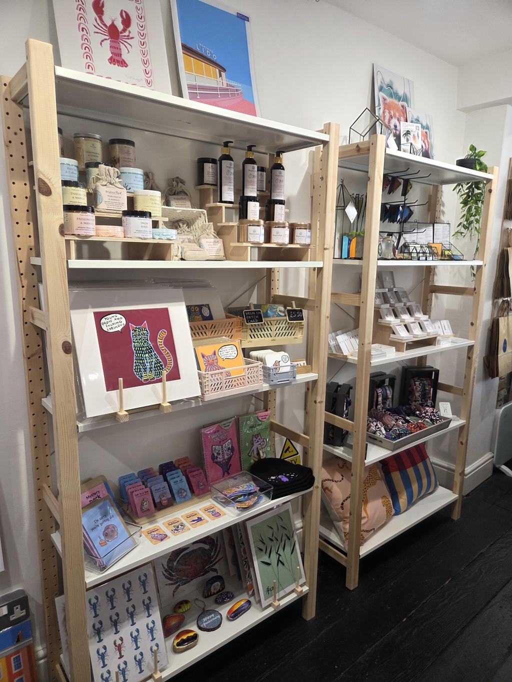 Inside View Of Handmadebyhollyuk & Friends In Worthing Which Is A Curated Handmade Gift Shop