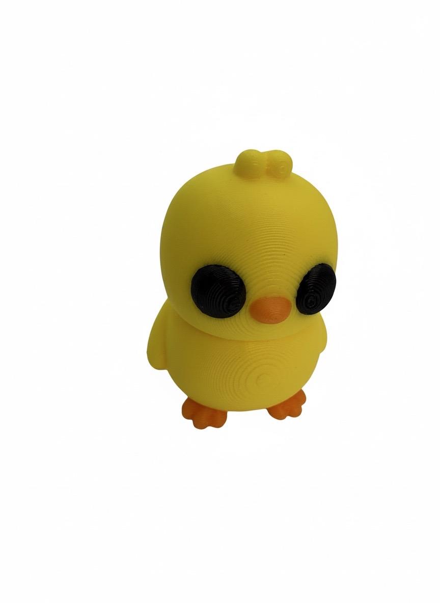 New yellow baby chicken – £1
One of hundreds of 3D-printed designs to choose from.
