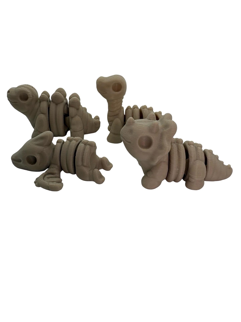 New mini skeleton dinosaurs.