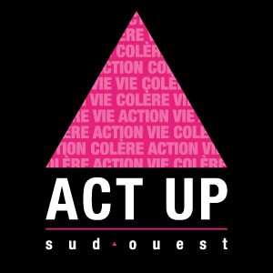 Logo association Act Up Sud-Ouest 