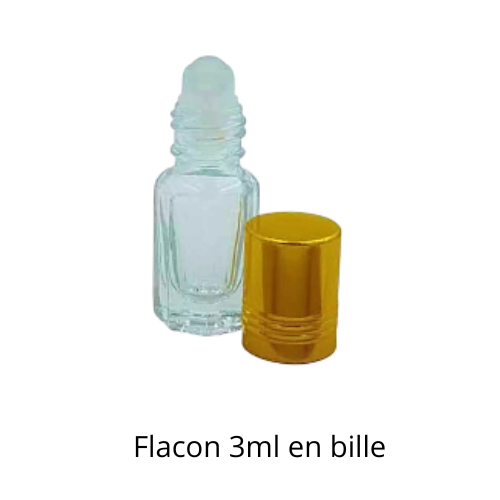 Senteurs pures vous propose une large gamme de parfums et de musc (même texture qu'un parfum classique) sans alcool, ni alcool dénat. 

Flacon de 3ml en bille