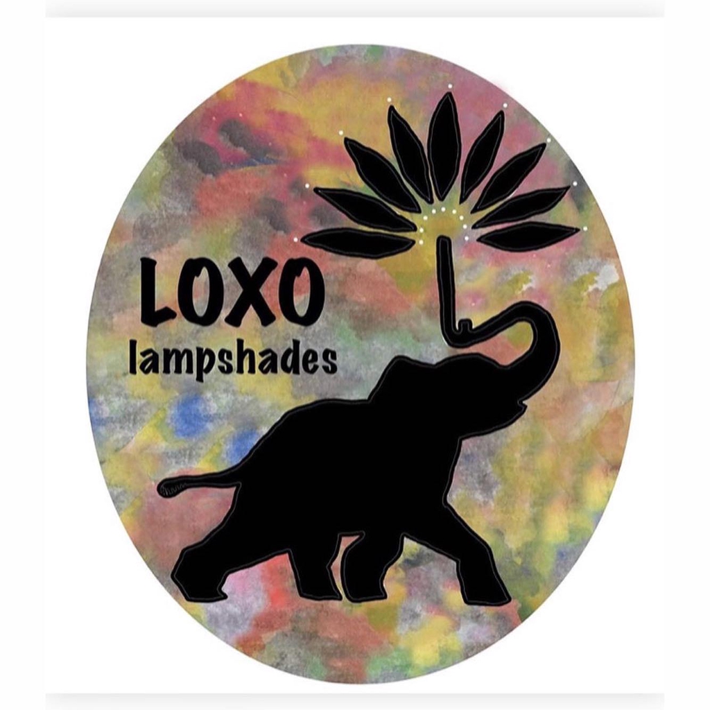 Loxo Lampshades Hand made lampshades from vintage and preloved fabric